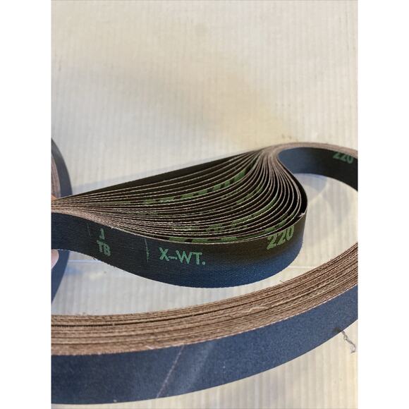 Norton Sanding Belts Plyweld Saint Gobain 1 X 30 R766X 72767 P220 49 Count - Picture 2 of 4